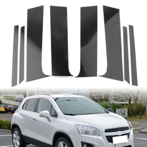 Juego de 8x postes de pilar para puerta de piano moldura de moldura de puerta para Chevrolet Trax 2015-2021 - Imagen 1 de 12