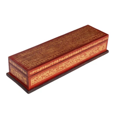 复古缅甸 Kammavaca 手稿箱 — 第 1/4 张图片