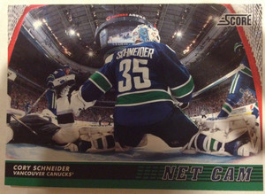 2012-13 (CANUCKS) Score Net Cam #NC15 Cory Schneider