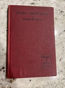 Stars And Planets Hardcover Donald H Menzel Vintage 1935 Harvard Professor - Picture 1 of 7