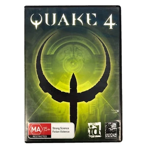 Quake 4 PC Game MA15 Computer Raven Windows Shooter Sci Fi Robot Alien War Gun - Bild 1 von 13