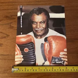 EDDIE FUTCH BOXING HAND SIGNED AUTOGRAPHED 8x10” PHOTOGRAPH NICE - Picture 1 of 2