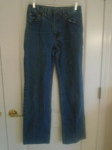 Levis 521  Size 30x32 100% cotton straight  leg denim blue jeans Ex. - Picture 1 of 4