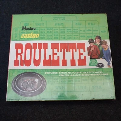 Hasbro Casino Roulette Game 1969 New Old Stock Sealed Vintage - Image 1 of 4