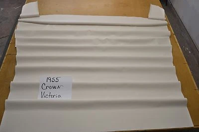 1955 55 FORD FAIRLANE CROWN VICTORIA WHITE HEADLINER USA MADE TOP QUALITY - Image 1 of 2