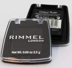 Rimmel Colour Rush Mono Eye Shadow - 214 Jet Black - Picture 1 of 3