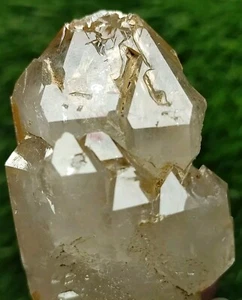 Cristal de cuarzo elástico/esquelético 135 g con múltiples terminaciones - Skardu, paquete - Imagen 1 de 14