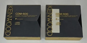 Lot of 2 Kenwood CDM-600 6 CD Compact Disc Magazine Cartridge - Picture 1 of 4