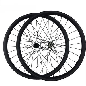 XC MTB Bicycle Carbon Wheelset 27.5er 650B 28X25mm Asymmetrical Lefty Wheels - Picture 1 of 18