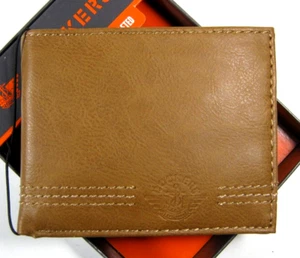 Dockers Herren Hellbraun Faltbar Passcase Geldbörse Handarbeit 31DP220Z01 - Bild 1 von 5