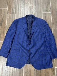 Luigi Bianchi Mantova Sartoria Loro Piana Sport Mantel Blazer Herren 52R - Bild 1 von 9