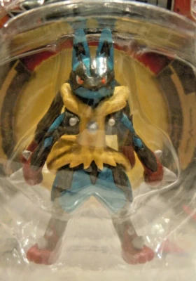 POKEMON LUCARIO - MS-10 Moncolle 2" Authentic Takara Tomy Figure NEW - Image 1 of 4