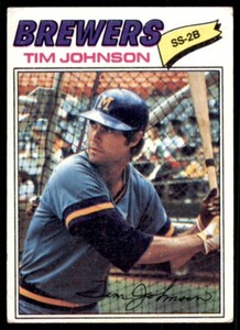1977 Topps. Tim Johnson C Baseball Cards #406