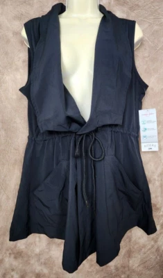 XL Riders by Lee 休闲背心绑带透气弹力面料黑色 — 第 1/4 张图片