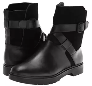 NIB New Calvin Klein Jeans Women's Byra Black Boots Shoes Bootie Size 8.5 M $189 - Picture 1 of 8