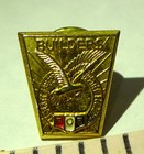 FOE Fraternal Order of Eagles BUILDERS Pin Vintage  Soaring Eagle