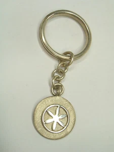 PORTACHIAVI con SOLE DELLE ALPI in Argento 925 - brisè - misura piccola - Picture 1 of 3