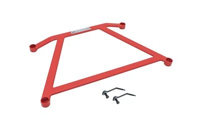 Megan Racing Red Front Lower Suspension H Brace Bracket For 14-18 Mazda3 3 - Image 1 of 2
