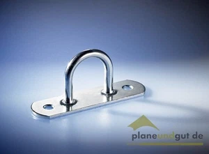 20 x Bügelkrampe 38 mm, Riemenkrampe für PKW Anhänger, Plane, B=20 mm - Bild 1 von 1