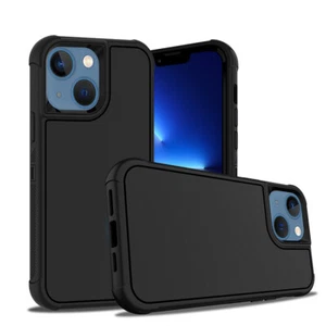 Für iPhone 13 Dual Layer TPU und PC Hülle mit Displayschutz - Bild 1 von 5