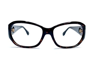 Nuevas gafas rectangulares transparentes marrones Michael Kors acento dorado M2902S 57 15 130 Foto 1 de 4