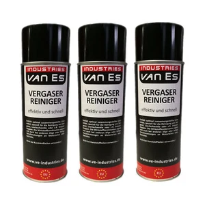 3x Vergaserreiniger Drosselklappen-, Ventilreiniger Spray 400ml - Bild 1 von 2