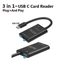 3-IN-1 USB 3.0 Memory Card Reader Writer High-Speed Adapter for Micro CF SDHC