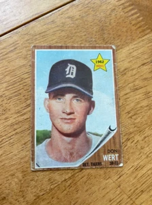 DCC: 1962 Topps Don Wert Rookie RC Detroit Tigers #299 JUSTO - Imagen 1 de 2