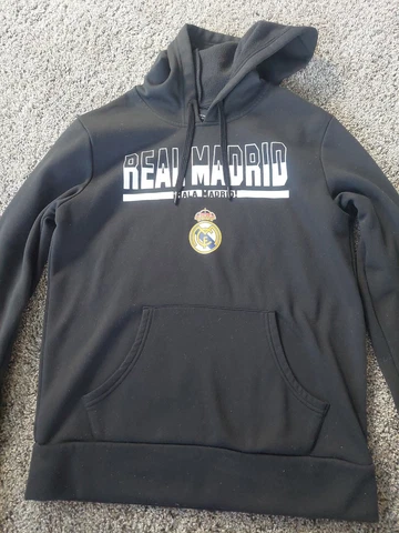 Soccer Athletic Unisex Hoodie Sweatshirt Real Madrid Small Cover