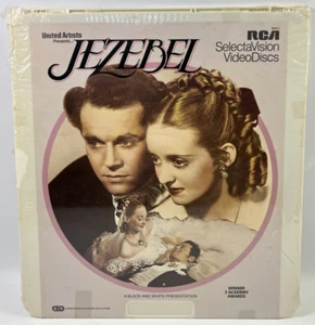 Jezebel CED VideoDisc (1938) RCA SelectaVision Bette Davis Henry Fonda Sealed - Picture 1 of 2