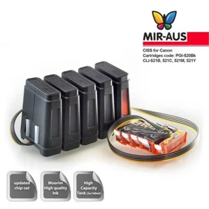 MIR-AUS CISS ink system for Canon MX870 cartridge code: CLI-521 PGI-520 - Picture 1 of 5