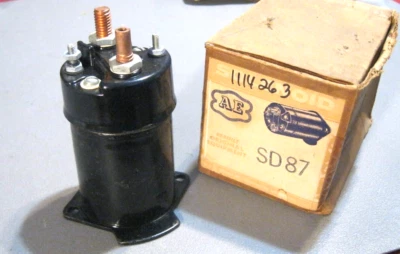 Rebuilt 1960-1963 Buick, Olds, Pontiac solenoid starter switch, 1114263 - Image 1 of 2