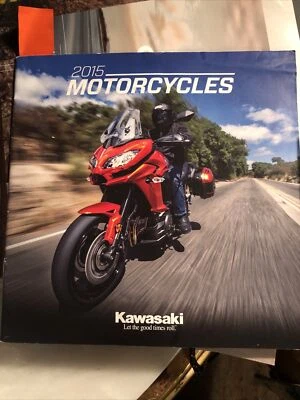 Folleto de motocicleta Kawasaki 2015 Foto 1 de 4