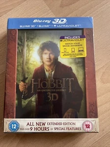 The Hobbit - An Unexpected Journey - Extended Edition 3D Blu-ray - New - Picture 1 of 5