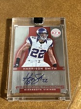 2012 Totally Certified Platinum Red #/290 Harrison Smith #134 Rookie Auto RC