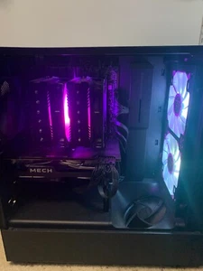 High End Custom Built Gaming PC - RX 6700XT, Ryzen 7 7700, 32gb 6000mhz RAM - Picture 1 of 5