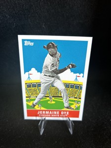 JERMAINE DYE 2007 TOPPS FLASHBACK FRIDAYS BASEBALL CARD # FF11 G2791