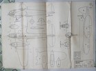 HEINKEL FERNAUFKLÄRER He 111 k, Modellpauplan M= 1 : 50 von VIKTOR PELC um 1940