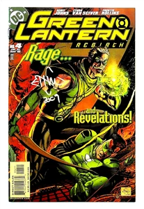 Lanterna Verde Rebirth #4 Firmato da Ethan Van Sciver DC Comics 2004 - Foto 1 di 3