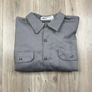 NWOT Bulwark FR CAT2 2112 Gray Long Sleeve Shirt Size XL