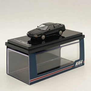 Hobby Japan 1/64 Toyota SPRINTER TRUENO GT APEX AE92 Black Metallic Diecast - Foto 1 di 8