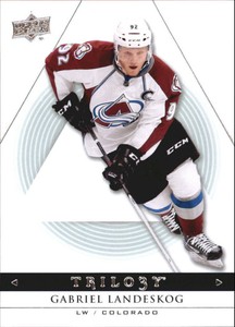 2013-14 Upper Deck Trilogy Colorado Avalanche Hockey Card #29 Gabriel Landeskog