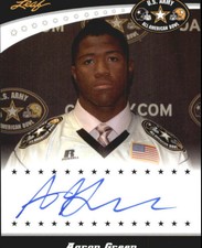 2011 Leaf Army All-American Bowl Tour Autographs #TAAG1 Aaron Green 