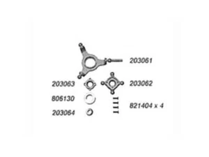 Swashplate Assembly (Gaui Mini Zoom) : 203060 - Picture 1 of 1