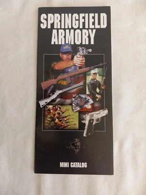 Vintage SPRINGFIELD ARMORY MINI CATALOG  W/1998 Price List & Papers NEW Cond. - Image 1 of 4