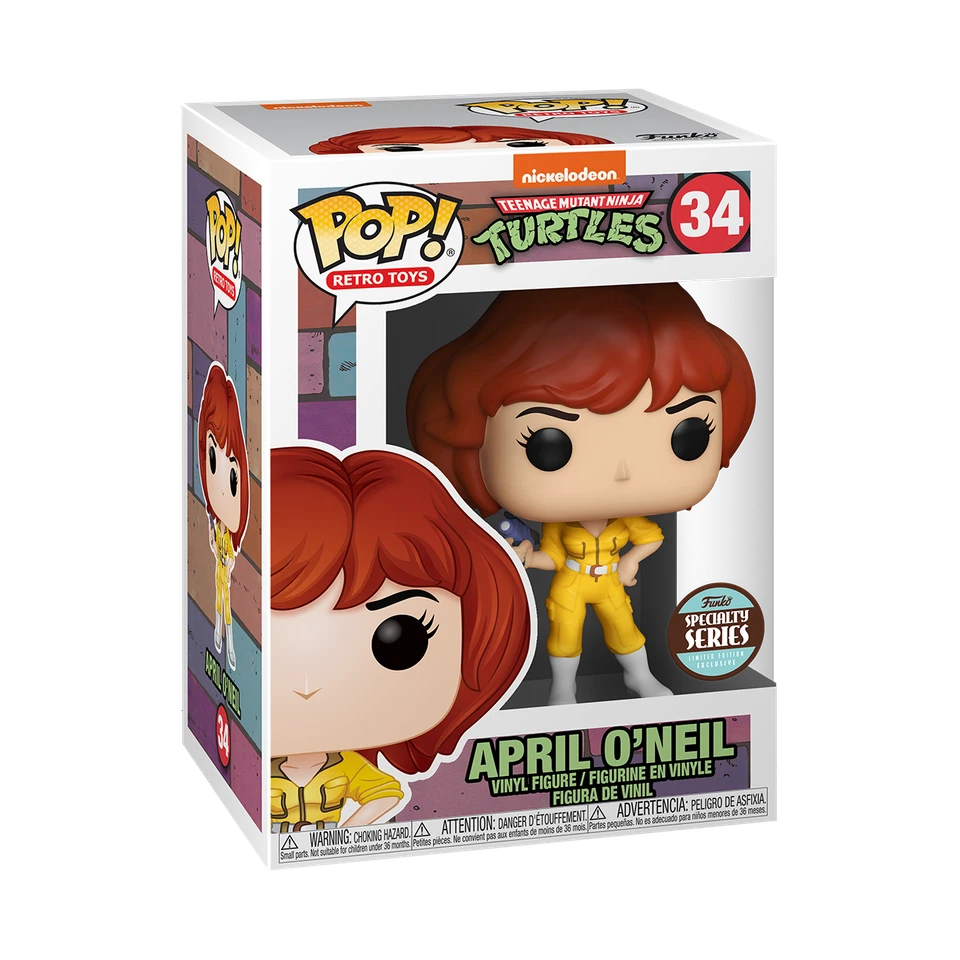 Funko Pop! Vinyl: Teenage Mutant Ninja Turtles - April O'Neil #34