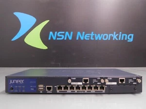 Juniper Networks SRX220 SRX220H-PoE 8-Port w/ SRX-MP-1T1E1 T1/E1 Firewall VPN - Picture 1 of 9