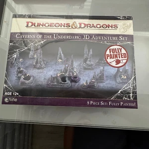 D&D Dungeons & Dragons Caverns of the Underdark 3D Adventure Set Terrain GF9 OOP - Picture 1 of 6