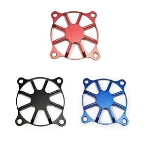 Aluminum 1/10 RC car Motor Heatsink Fan Cover Grill Guard 30x30mm metal - Picture 1 of 9