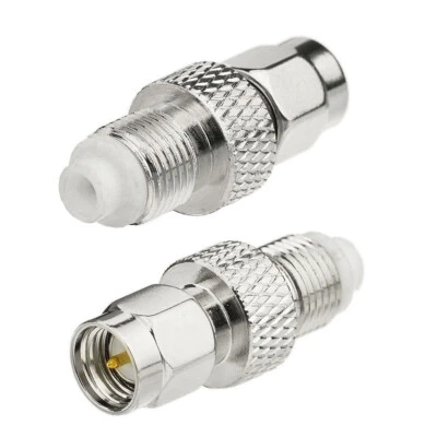 10pcs SMA male plug to FME female jack Straight RF Coax Connector Adapter - Image 1 of 4